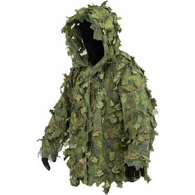 Greenwood Balista Oblek BASE SUIT s kapucí z 3D maskovacích listů
