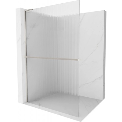 Mexen Kioto+ L душ-корпус с рафт Walk-in 70 x 200 см, райета, матиран никел - 800-070-123-97-09 (800-070-123-97-09)