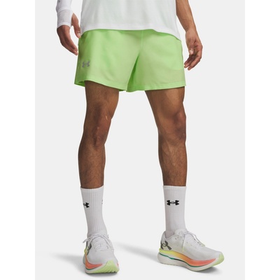 Under Armour Pánske kraťasy UA LAUNCH 5'' SHORTS Zelená