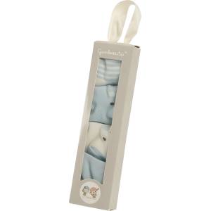 Gamberritos Бебешки чорапи Gamberritos - 0-3 м, сини, 4 броя (108541)
