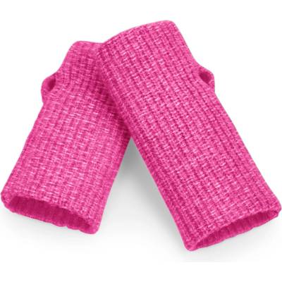 Beechfield Bezprstové zimné rukavice B397R bright pink