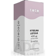 Toto Kyselina listová Active 400 μg 30 kapsúl