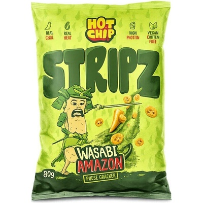 Hot Chip chipsy s příchutí limetky a chilli papričky 80 g