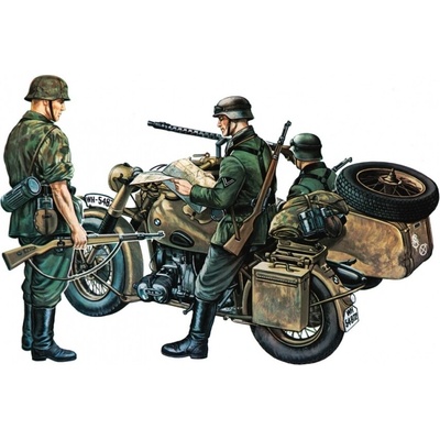 Italeri BMW R75 s postranním vozíkem Model Kit 0315 1:35