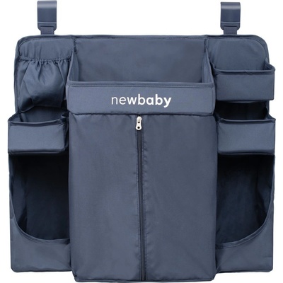 New Baby organizér na postieľku maxi modrá
