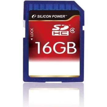 Silicon Power SDHC 16GB Class 4 SP016GBSDH004V10