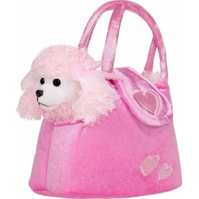 Teddies Kabelka s psíkom ružová