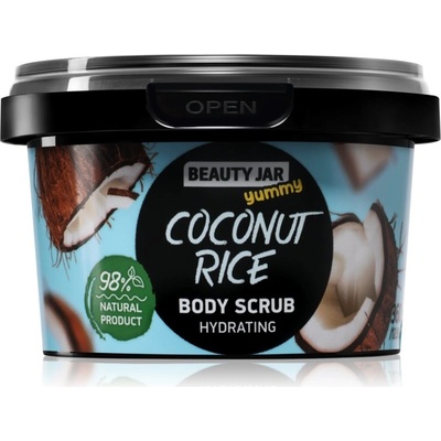 Beauty Jar tělový peeling coconut rice 360 g