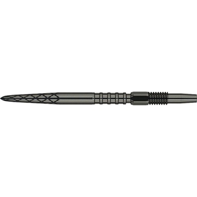 TARGET Hroty Swiss Point steel, DS Surge kovové, 26mm, čierne - 3ks