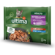 Ultima Cat Sterilized hovädzie a tuniak 96 x 85 g