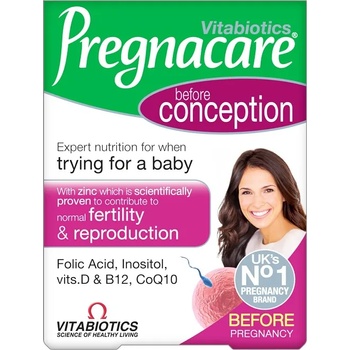Image 1 of Vitabiotics Pregnacare Conception, 30 таблетки, Vitabiotics