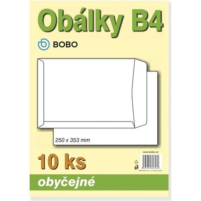 Obálky B4 obyčejné (bal.10ks)