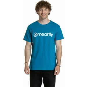 Meatfly мъжка тениска MF Logo Funky Blue Meatfly | Sin | МЪЖЕ | XXL