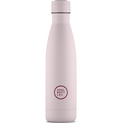 Cool Bottles Termo fľaša z nerezovej ocele Pastel Pink trojvrstvová 500 ml