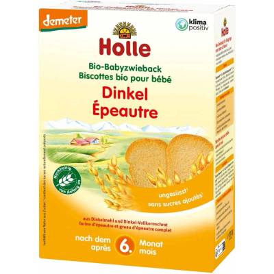 Holle Био сухари от спелта Holle, 200 g (BB210272)