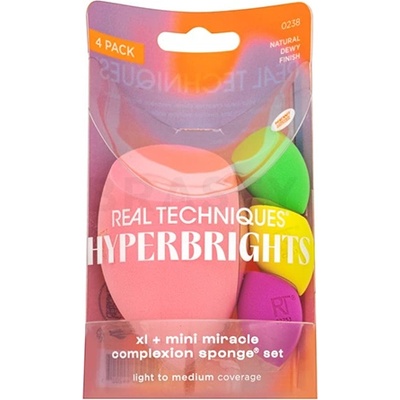 Hyperbrights Miracle Complexion Sponge Applicator Set комплект гъбички за жени 1 бр