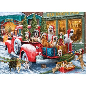 EUROGRAPHICS - Puzzle Corti: Puppy Presents - 1 000 piese