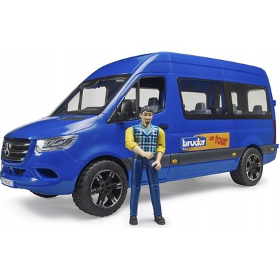 Bruder Mercedes Benz SPRINTER autobus + figúrka