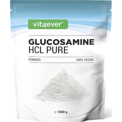 Vit4ever Glukosamin HCL Pure 1000 g čistého prášku