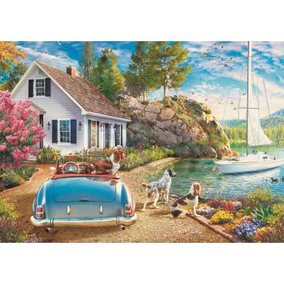 Trefl - Puzzle Holiday Haven - 2 000 piese
