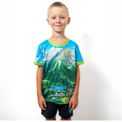 MAP fashion Mapová móda Mapyčko ručne maľovaná mapa Vysoké Tatry