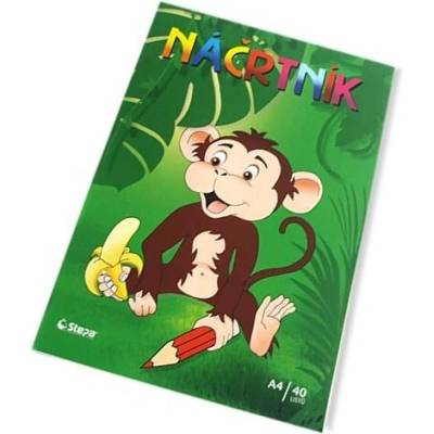 Náčrtník A4, 40 listů