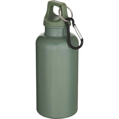 Oregon fľaša na vodu s karabínou 400 ml Žíhaná zelená