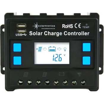 Image 1 of Solartronic 60a Контролер за соларна система / 12v / 24v син (50060)