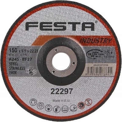 Festa Kotouč brusný 150 x 6.5 x 22.2 mm 22297