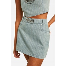 Boohoo mini sukňa rovného strihu