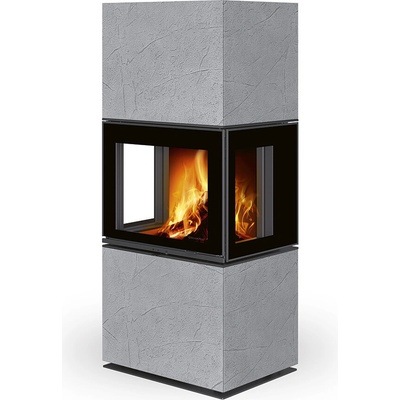 Romotop Designový krb LERA C G Dělené sklo Thermaline 61