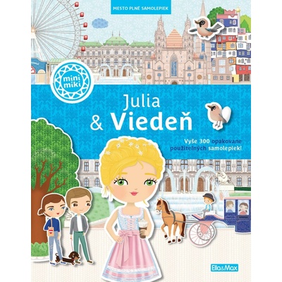 Ella & Max JULIA & VIEDEŇ Mesto plné samolepiek