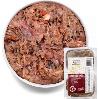 Mixáno BARF pro štěňata jemně mleté 2 x 250 g