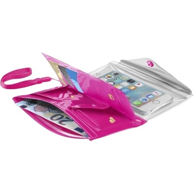 Cellularline Калъф Cellularline - 3674 Wallet, 5.2'', розов (VOYAGERPOCHET16P)