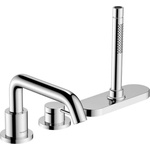 Hansgrohe Tecturis S - Смесител за борд на вана, за триотворен монтаж, sBox, хром 73447000 (73447000)