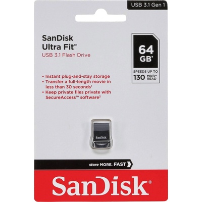 SanDisk Cruzer Ultra Fit 64GB SDCZ430-064G-G46