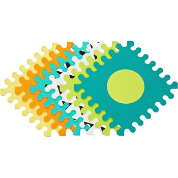 Infantino Мека постелка от пяна Infantino - Пъзел, форми, 6 части (IN216056)