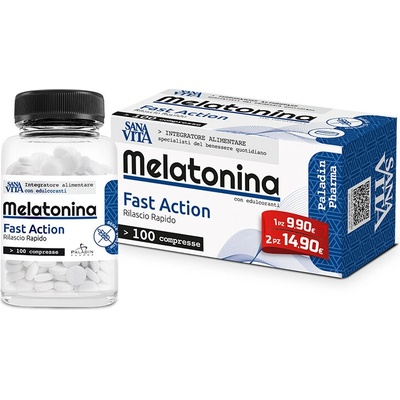 Paladin Pharma Мелатонин 1 mg + Витамин В6 100 таблетки | Paladin Pharma (551823 (50109) PP)