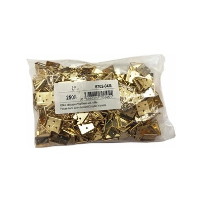 očko obrazové 16x15mm veľkosť 4 Ms (250ks)