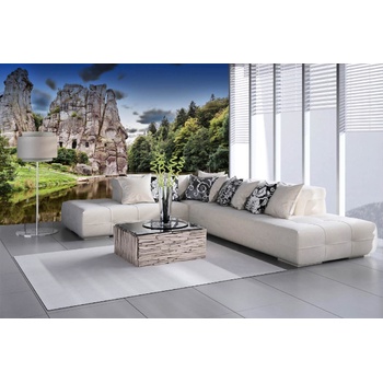 DIMEX ART s. r. o Самозалепваща се флизелинова фототапета пясъчна скала 375 x 250 см