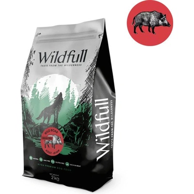 Wildfull Dog Adult All Size GF Wildboar & Pumpkin 2 kg