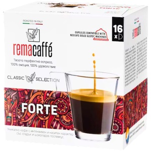 REMACAFFE Kафе капсули RC Forte, 16 бр. Dolce Gusto