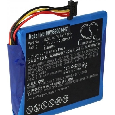 VHBW Batéria pre TomTom Pro 8270 / 8275, 2000 mAh - neoriginálne