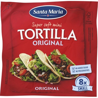 Santa Maria Mini tortilla 200 g – Zbozi.Blesk.cz