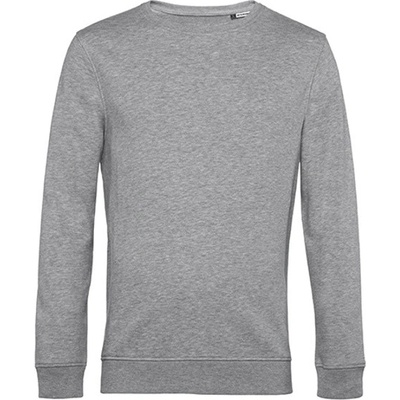 B&C tričko s dlhým rukávom WU31B heather grey