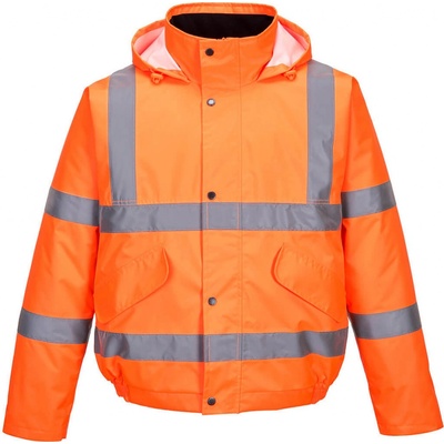 Portwest S463 Hi Vis Bomber reflexná bunda oranžová