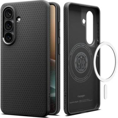 Spigen Samsung S26 SPIGEN LIQUID AIR силиконов протектор за телефон, устойчив на удари, MagSafe, ЧЕРЕН ACS10730 (ACS10730)