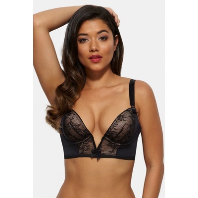 Gossard Retrolution Double push-up Plunge černá