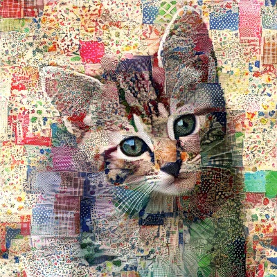SunsOut - Puzzle Quilted tabby Kitten - 500 piese