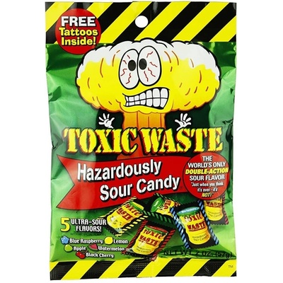 Toxic Waste Hazardously Sour Candy 57 g